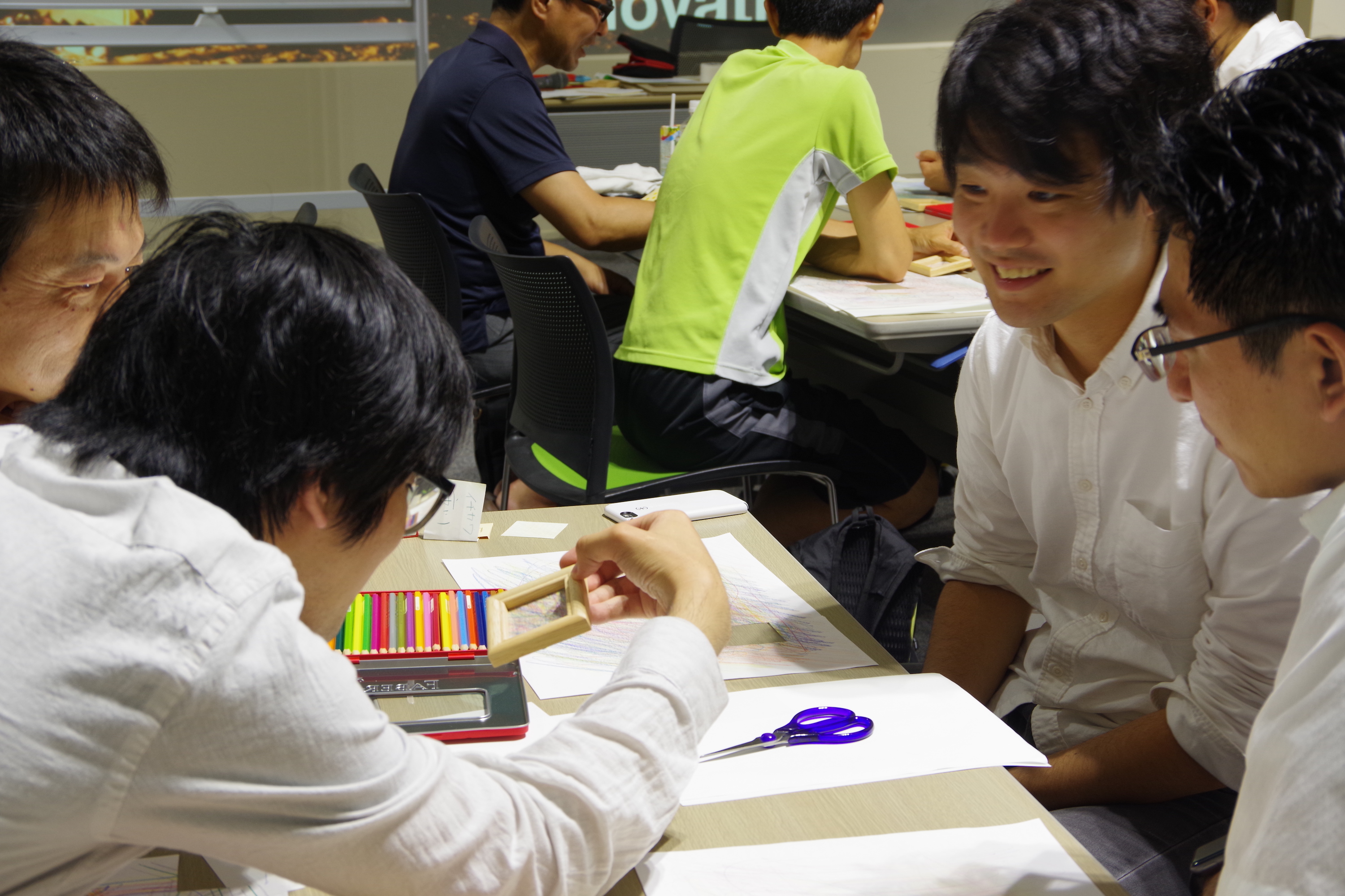 色鉛筆を使って、感性にアクセス！「Business Socialize Camp 2019」レポDay2