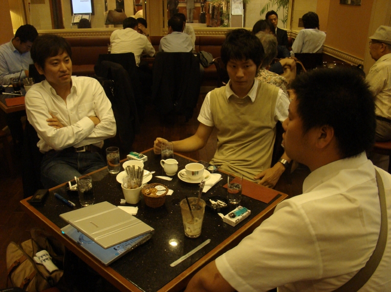 鈴木さん臨時ミーティング。